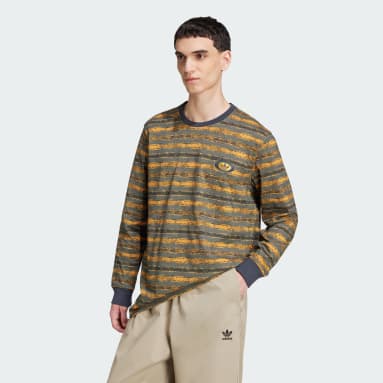 adidas Originals 90s Long Sleeve Stripe Tee