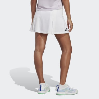 Club Tennis Pleated Skirt Bialy