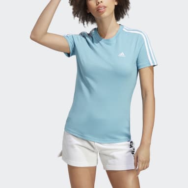 Dames Sportswear Essentials Slim 3-Stripes T-shirt