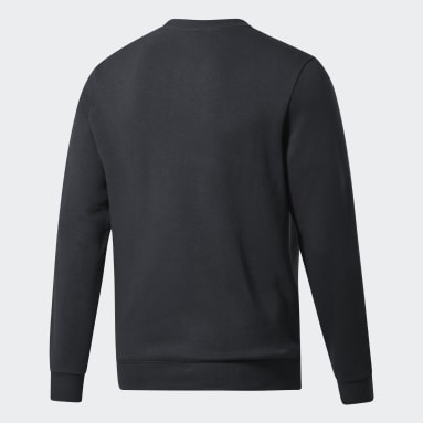 Men's Hockey Black Wild Ice Hockey Long Sleeve Sweatshirt