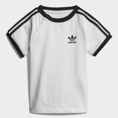 Kids Originals White 3-Stripes T-Shirt