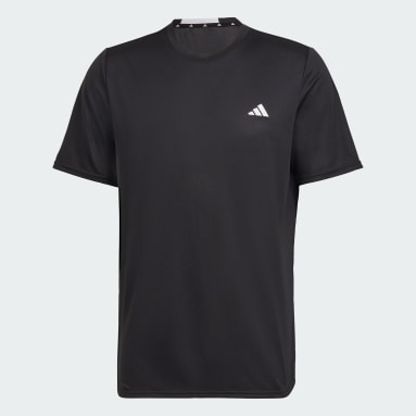 ผู้ชาย เทรนนิง สีดำ เสื้อยืด AEROREADY Designed for Movement