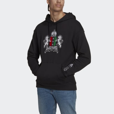 Sweat-shirt à capuche graphique Ajax Amsterdam x Daily Paper Noir Hommes Football