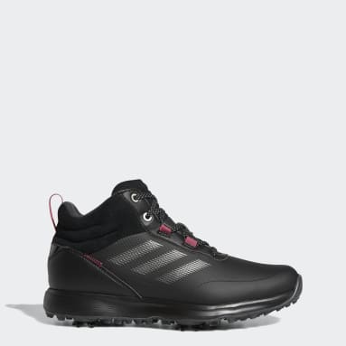 Sapatilhas de Golfe de Cano Médio S2G Preto Mulher Golfe