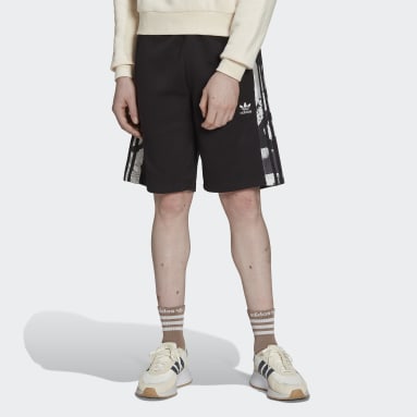 Shorts Camo Series Negro Hombre Originals