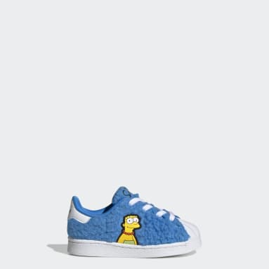 Infant & Toddler Originals White The Simpsons Marge Superstar Shoes
