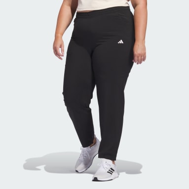 Frauen Fitness & Training Trainingshose – Große Größen Schwarz