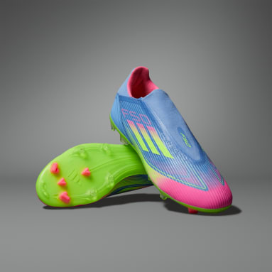 F50 League Laceless Firm/Multi-Ground Boots