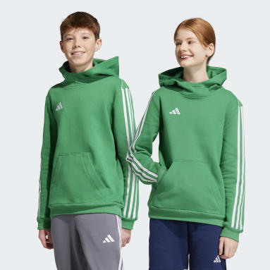 Sudadera con capucha Tiro 23 League Verde Niño Fútbol