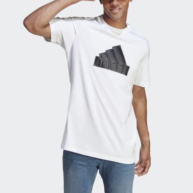 Men Sportswear White Future Icons Badge of Sport T-Shirt