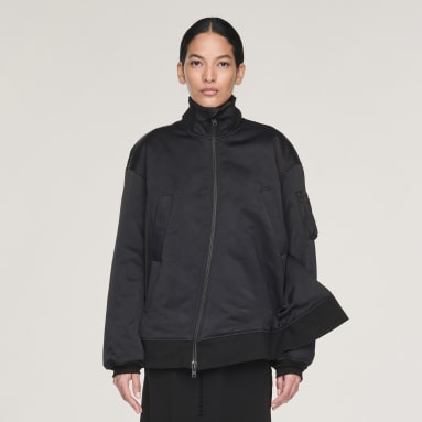 Y-3 adidas モヘアカーディガン ブルゾンジャケット ブラック Y-3 adidas モヘアカーディガン ブルゾンジャケット ブラック