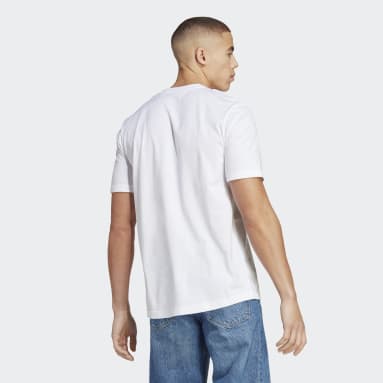 T-shirt graphique Real Madrid blanc Hommes Soccer