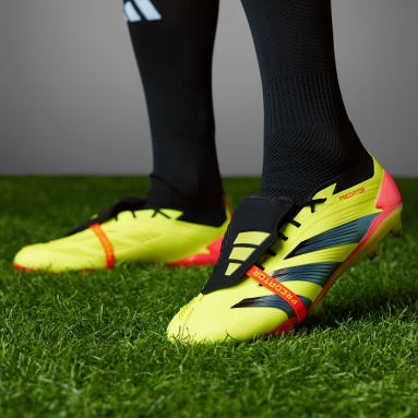 Calzado de Fútbol Predator Elite Lengüeta Plegable Terreno Firme