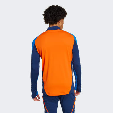 Tuta adidas arancione uomo sale