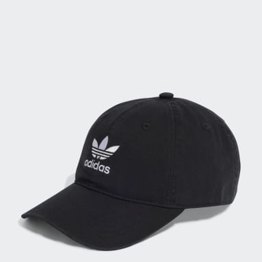 Originals Black Adicolor Classics Trefoil Stonewashed Baseball Hat