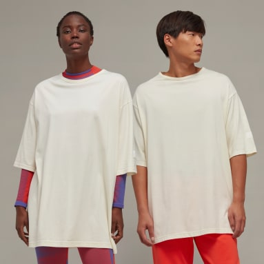 Y-3 Boxy Short Sleeve T-skjorte Hvit