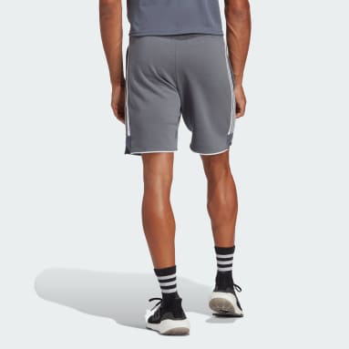 Men Football Grey Tiro 23 League Sweat Shorts
