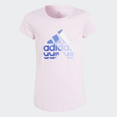 Girls Sportswear Pink Graphic Tee