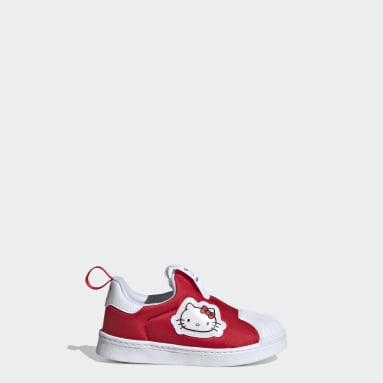 Kinder Originals Hello Kitty Superstar 360 Schuh Rot
