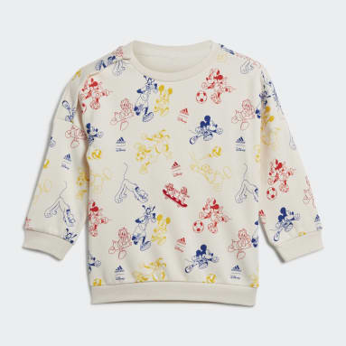 Ensemble pantalon et survêtement adidas x Disney Mickey Mouse Blanc Enfants Sportswear