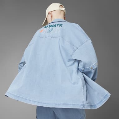 Chamarra Deportiva Always Original Denim Azul Mujer Originals