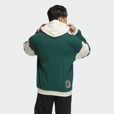 남성 Lifestyle Green 안티 유니버시티 후디