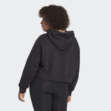 Sudadera con capucha Logo (Tallas grandes) Negro Mujer Originals