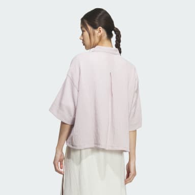 SOFTLUX シアー ルーズフィット 襟付き 半袖シャツ