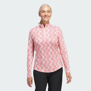 Women's Ultimate365 Printed Quarter-Zip Mock
