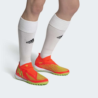 Calzado de Fútbol Predator Edge.1 Pasto Sintético Naranja Fútbol