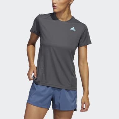 T-shirt Club Tennis Gris Femmes Tennis