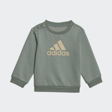 Ensemble bébés Badge of Sport Vert Enfants Sportswear