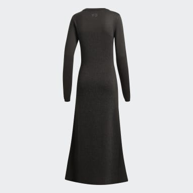 Women Lifestyle Black Y-3 CH1 Reflective Dress