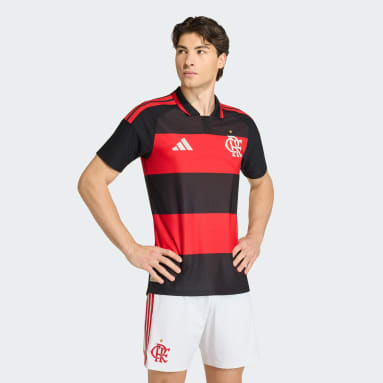 CR Flamengo 26 Home Authentic Jersey