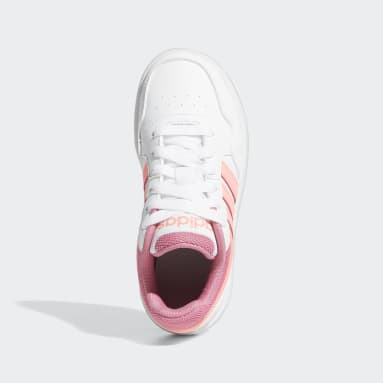 Sapatilhas Hoops Branco Criança Basquetebol