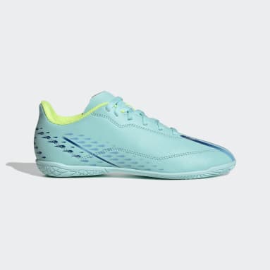 Children 4-8 Years Soccer Blue X Speedportal.4 Indoor Shoes