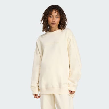Essentials Linear Oversized Crew Sweatshirt