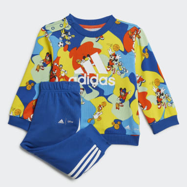 Kinder Sportswear adidas x Disney Mickey Maus Jogginganzug Blau