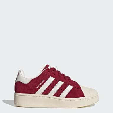 Women Lifestyle Burgundy SUPERSTAR XLG W