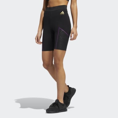 Dames Sportswear zwart Black Panther Graphic Fietsshort