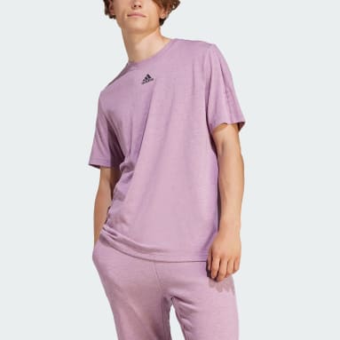 Men Sportswear Purple Mélange Tee