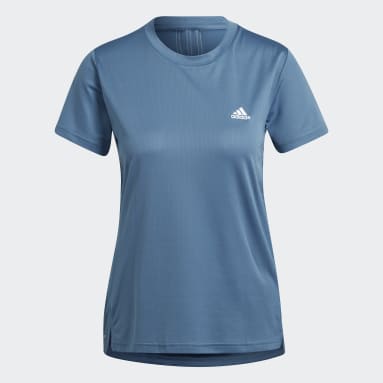 เสื้อยืด AEROREADY Designed 2 Move 3-Stripes Sport