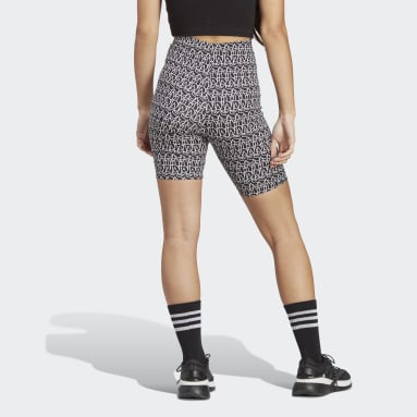 Short Allover adidas Graphic Biker Nero Donna Sportswear