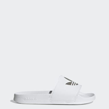 inflation Observation Snestorm adidas Women's White Slides