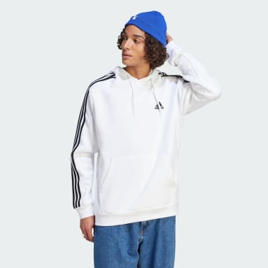 Essentials Fleece 3-Stripes Hoodie