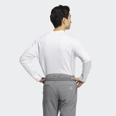 Männer Golf Made to be Remade Mock Neck Longsleeve Weiß