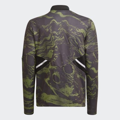 Sudadera entrenamiento Manchester United Condivo 22 Verde Niño Fútbol