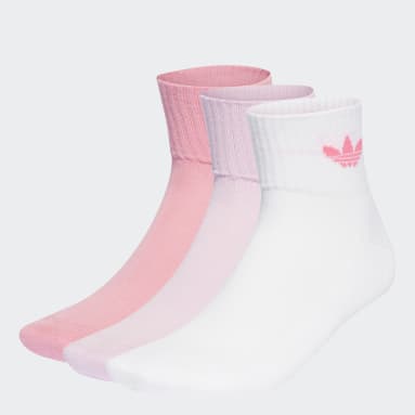 Originals White MID-CUT ANKLE SOCKS - 3 PAIRS