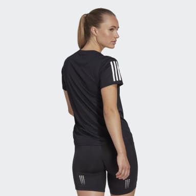 Polera Own the Run Negro Mujer Running