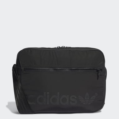 adidas Originals Adicolor 70s mini airliner shoulder bag in black | ASOS